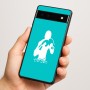 כיסוי בעיצוב אישי עם השם שלך לדגם - Google Pixel 6a 5G בעיצוב אגרוף