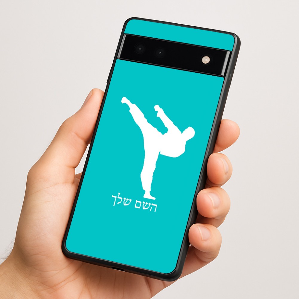 כיסוי בעיצוב אישי עם השם שלך לדגם - Google Pixel 6a 5G בעיצוב קרטה