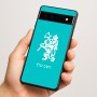 כיסוי בעיצוב אישי עם השם שלך לדגם - Google Pixel 6a 5G בעיצוב אריה