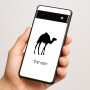 כיסוי בעיצוב אישי עם השם שלך לדגם - Google Pixel 6a 5G בעיצוב גמל