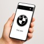 כיסוי בעיצוב אישי עם השם שלך לדגם - Google Pixel 6a 5G בעיצוב ב.מ.וו