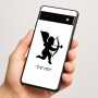 כיסוי בעיצוב אישי עם השם שלך לדגם - Google Pixel 6a 5G בעיצוב קופידון