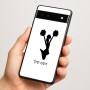 כיסוי בעיצוב אישי עם השם שלך לדגם - Google Pixel 6a 5G בעיצוב מעודדת