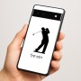 כיסוי בעיצוב אישי עם השם שלך לדגם - Google Pixel 6a 5G בעיצוב שחקן גולף