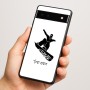 כיסוי בעיצוב אישי עם השם שלך לדגם - Google Pixel 6a 5G בעיצוב סנובורדיסט