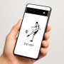 כיסוי בעיצוב אישי עם השם שלך לדגם - Google Pixel 6a 5G בעיצוב שחקן כדורגל