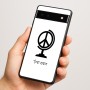 כיסוי בעיצוב אישי עם השם שלך לדגם - Google Pixel 6a 5G בעיצוב גלובוסי שלום