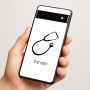 כיסוי בעיצוב אישי עם השם שלך לדגם - Google Pixel 6a 5G בעיצוב סטטוסקופ רופא