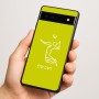 כיסוי בעיצוב אישי עם השם שלך לדגם - Google Pixel 6a 5G בעיצוב שחקן כדורעף