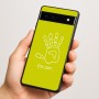 כיסוי בעיצוב אישי עם השם שלך לדגם - Google Pixel 6a 5G בעיצוב יד