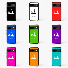 כיסוי בעיצוב אישי עם השם שלך לדגם - Google Pixel 7 5G בעיצוב ג'ירפה באפריקה