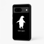 כיסוי בעיצוב אישי עם השם שלך לדגם - Google Pixel 7 5G בעיצוב פינגווין