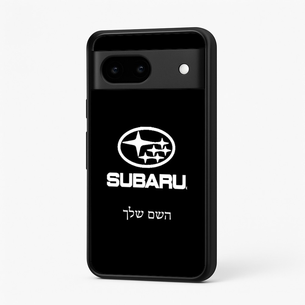 כיסוי בעיצוב אישי עם השם שלך לדגם - Google Pixel 7 5G בעיצוב סובארו