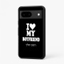 כיסוי בעיצוב אישי עם השם שלך לדגם - Google Pixel 7 5G בעיצוב אוהבת את החבר שלי