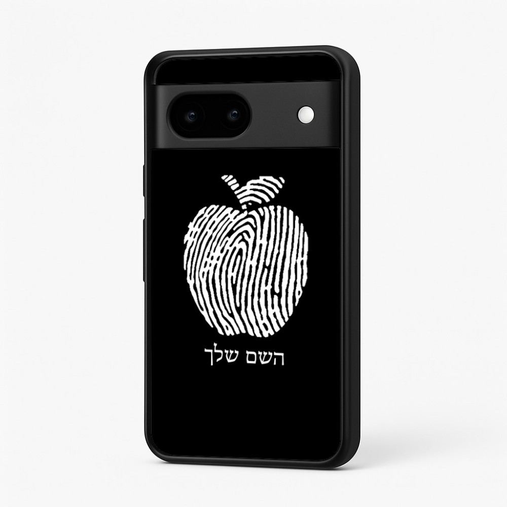 כיסוי בעיצוב אישי עם השם שלך לדגם - Google Pixel 7 5G בעיצוב הדפס תפוח