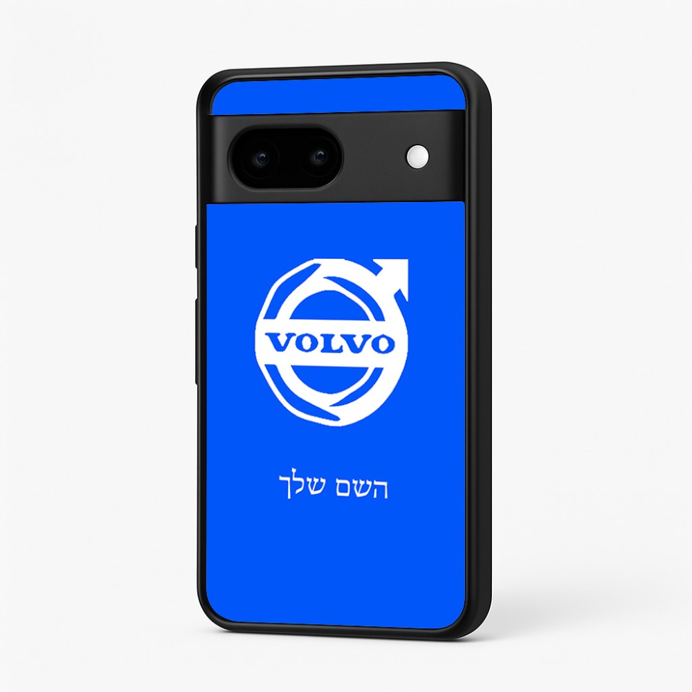 כיסוי בעיצוב אישי עם השם שלך לדגם - Google Pixel 7 5G בעיצוב וולוו