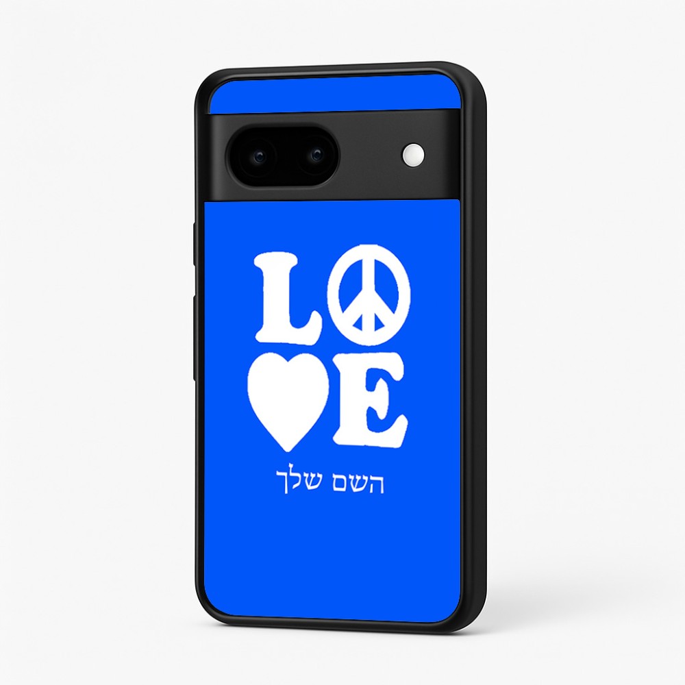 כיסוי בעיצוב אישי עם השם שלך לדגם - Google Pixel 7 5G בעיצוב אהבה