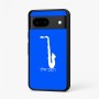 כיסוי בעיצוב אישי עם השם שלך לדגם - Google Pixel 7 5G בעיצוב סקסופון