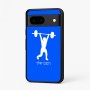 כיסוי בעיצוב אישי עם השם שלך לדגם - Google Pixel 7 5G בעיצוב הרמת משקולות