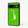כיסוי בעיצוב אישי עם השם שלך לדגם - Google Pixel 7 5G בעיצוב סקסופון