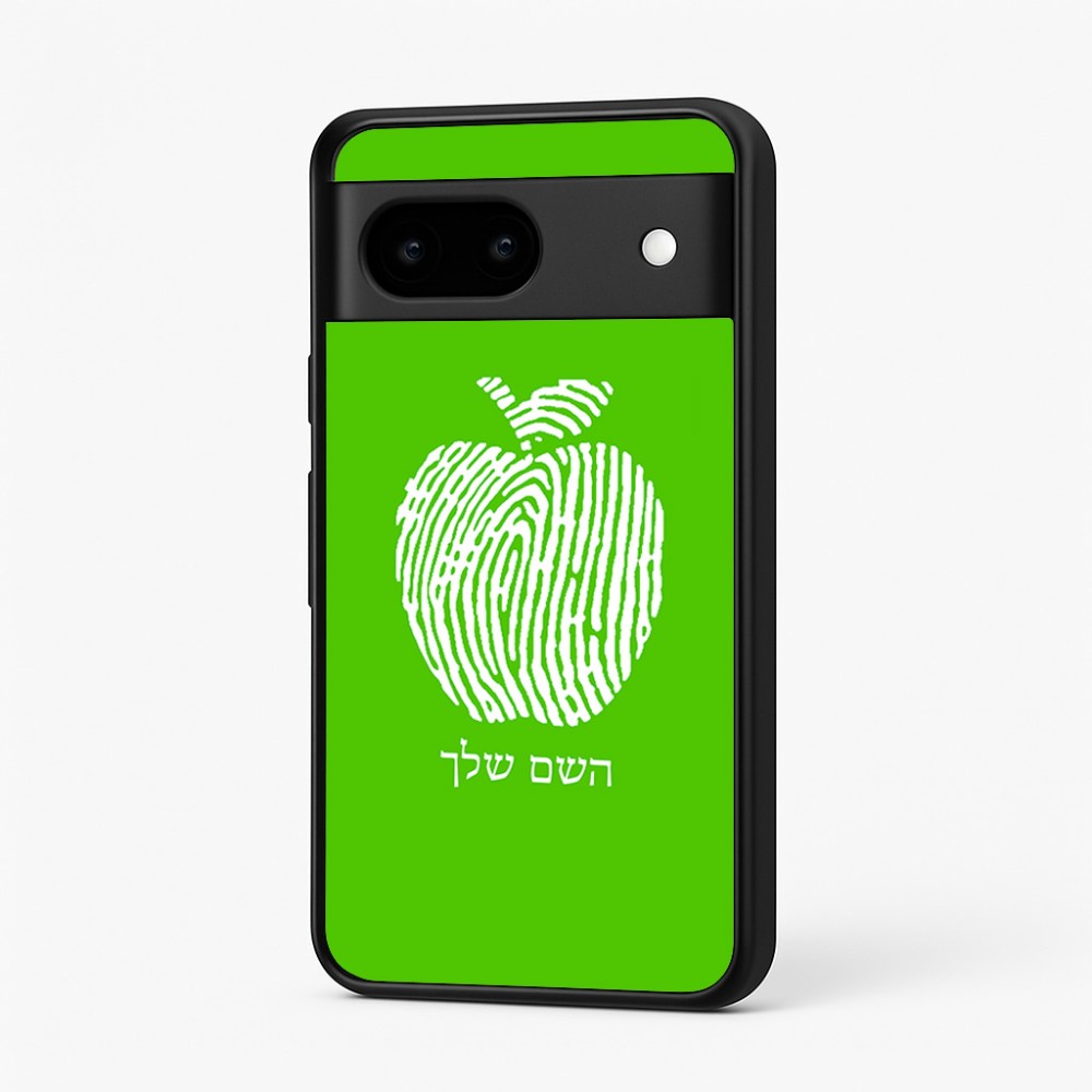 כיסוי בעיצוב אישי עם השם שלך לדגם - Google Pixel 7 5G בעיצוב הדפס תפוח