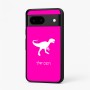 כיסוי בעיצוב אישי עם השם שלך לדגם - Google Pixel 7 5G בעיצוב דינוזאור