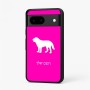 כיסוי בעיצוב אישי עם השם שלך לדגם - Google Pixel 7 5G בעיצוב כלב