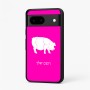 כיסוי בעיצוב אישי עם השם שלך לדגם - Google Pixel 7 5G בעיצוב חזיר