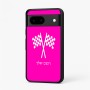 כיסוי בעיצוב אישי עם השם שלך לדגם - Google Pixel 7 5G בעיצוב דגל המירוץ