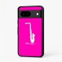כיסוי בעיצוב אישי עם השם שלך לדגם - Google Pixel 7 5G בעיצוב סקסופון