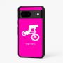 כיסוי בעיצוב אישי עם השם שלך לדגם - Google Pixel 7 5G בעיצוב רוכב אופניים