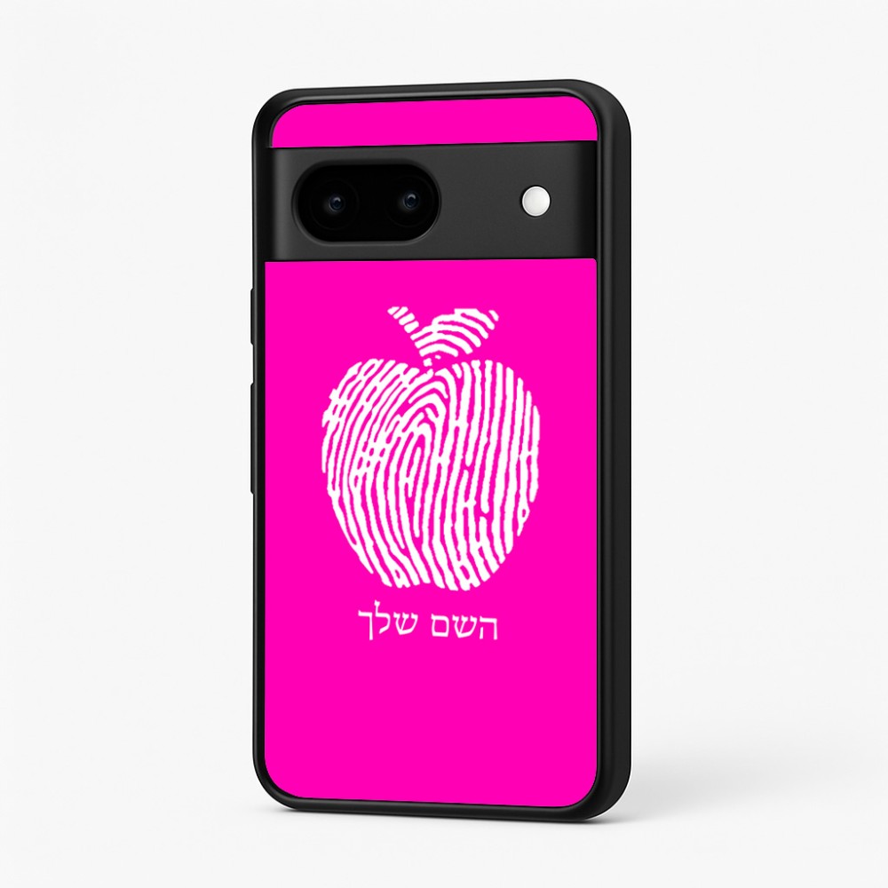 כיסוי בעיצוב אישי עם השם שלך לדגם - Google Pixel 7 5G בעיצוב הדפס תפוח