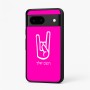 כיסוי בעיצוב אישי עם השם שלך לדגם - Google Pixel 7 5G בעיצוב יד סלע
