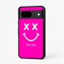 כיסוי בעיצוב אישי עם השם שלך לדגם - Google Pixel 7 5G בעיצוב סמיילי