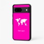 כיסוי בעיצוב אישי עם השם שלך לדגם - Google Pixel 7 5G בעיצוב מפת העולם