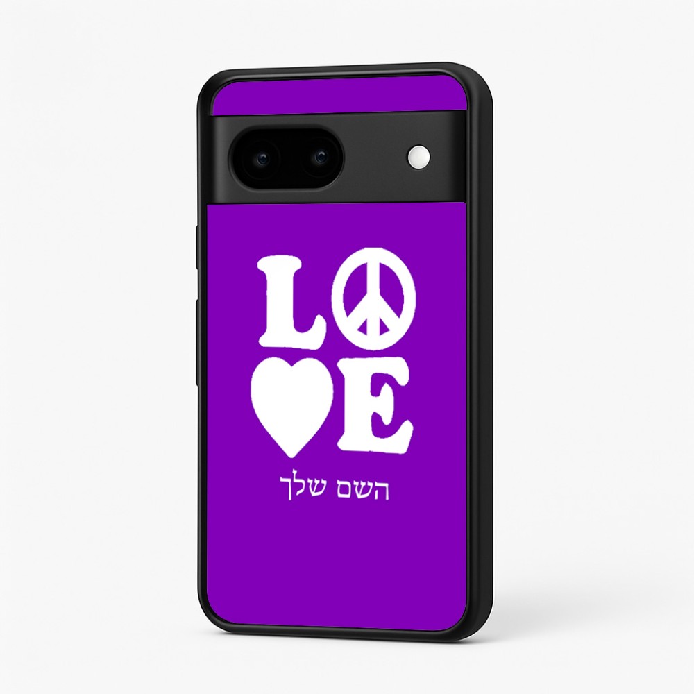 כיסוי בעיצוב אישי עם השם שלך לדגם - Google Pixel 7 5G בעיצוב אהבה