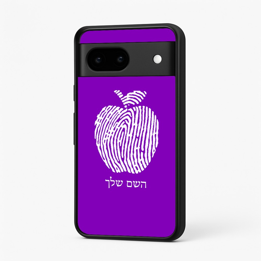 כיסוי בעיצוב אישי עם השם שלך לדגם - Google Pixel 7 5G בעיצוב הדפס תפוח