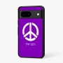 כיסוי בעיצוב אישי עם השם שלך לדגם - Google Pixel 7 5G בעיצוב סמל השלום