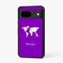 כיסוי בעיצוב אישי עם השם שלך לדגם - Google Pixel 7 5G בעיצוב מפת העולם