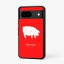 כיסוי בעיצוב אישי עם השם שלך לדגם - Google Pixel 7 5G בעיצוב חזיר
