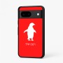 כיסוי בעיצוב אישי עם השם שלך לדגם - Google Pixel 7 5G בעיצוב פינגווין
