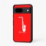 כיסוי בעיצוב אישי עם השם שלך לדגם - Google Pixel 7 5G בעיצוב סקסופון