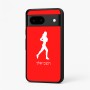כיסוי בעיצוב אישי עם השם שלך לדגם - Google Pixel 7 5G בעיצוב רץ רץ אישה