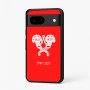 כיסוי בעיצוב אישי עם השם שלך לדגם - Google Pixel 7 5G בעיצוב פרחי קרן