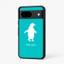 כיסוי בעיצוב אישי עם השם שלך לדגם - Google Pixel 7 5G בעיצוב פינגווין