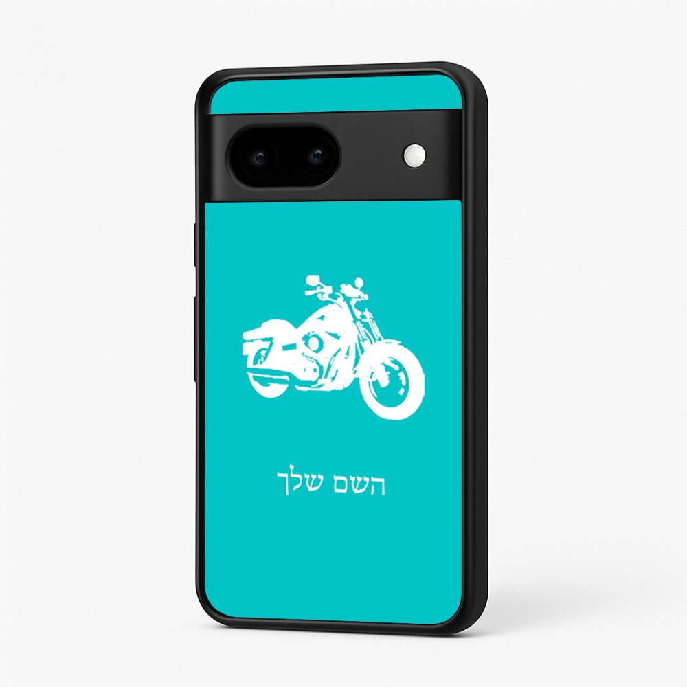 כיסוי בעיצוב אישי עם השם שלך לדגם - Google Pixel 7 5G בעיצוב הארלי-דיווידסון