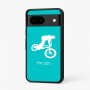 כיסוי בעיצוב אישי עם השם שלך לדגם - Google Pixel 7 5G בעיצוב רוכב אופניים