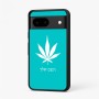 כיסוי בעיצוב אישי עם השם שלך לדגם - Google Pixel 7 5G בעיצוב עלה מריחואנה - גראס