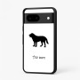 כיסוי בעיצוב אישי עם השם שלך לדגם - Google Pixel 7 5G בעיצוב כלב