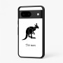 כיסוי בעיצוב אישי עם השם שלך לדגם - Google Pixel 7 5G בעיצוב קנגורו
